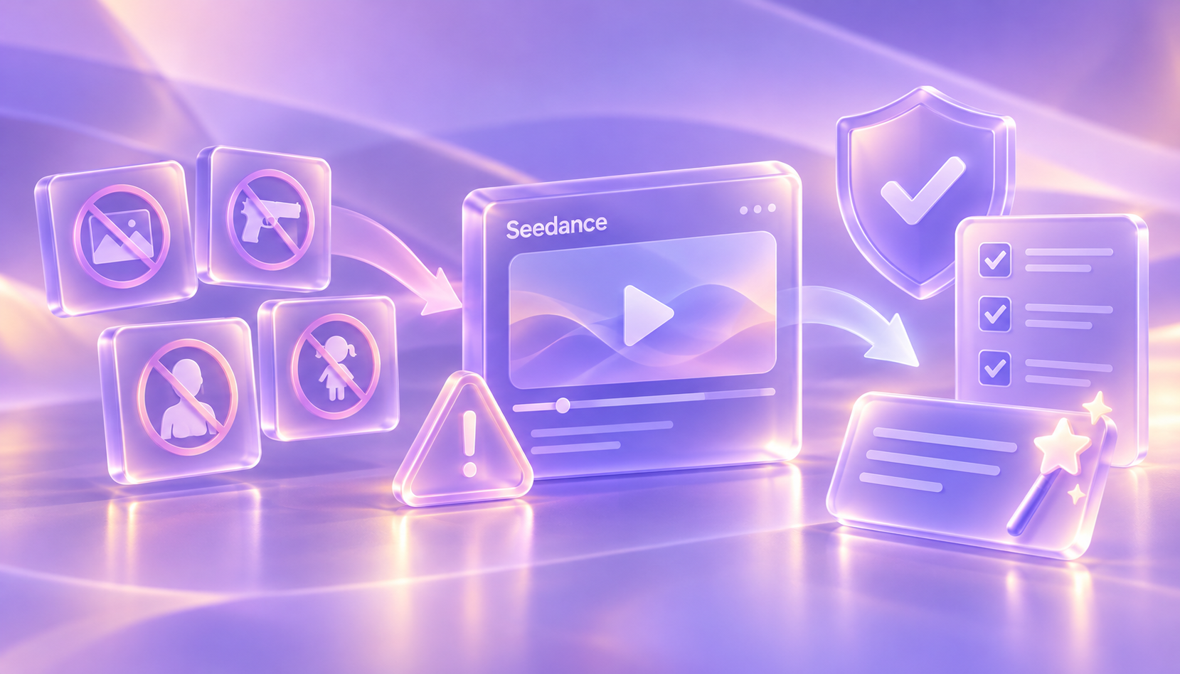 Ограничения Seedance: запрещённые сценарии, безопасная генерация видео и легальная адаптация запросов